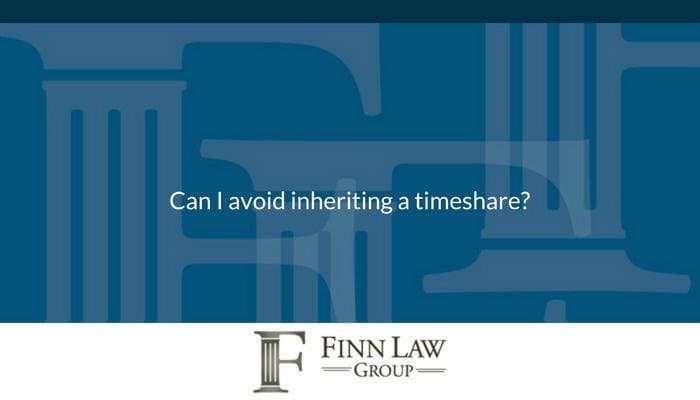 &#8216;Can I Avoid Inheriting a Timeshare?&#8217;