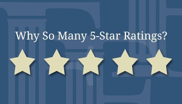 Why Do We Have So Many Five-Star Reviews Online?