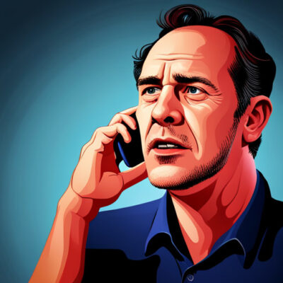 constant sales calls from telemarketers using a robo caller