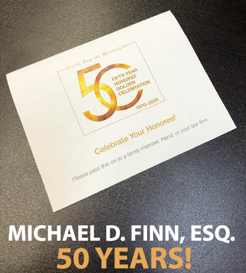 Michael Finn 50 years of practice