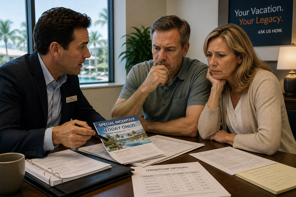 3 Timeshare Sales Tricks That Pressure Owners into Buying More