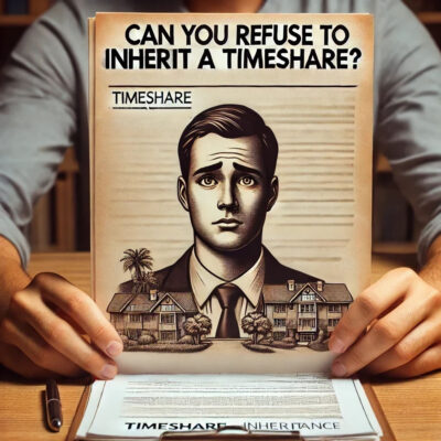 Can you refuse to inherit a timeshare question