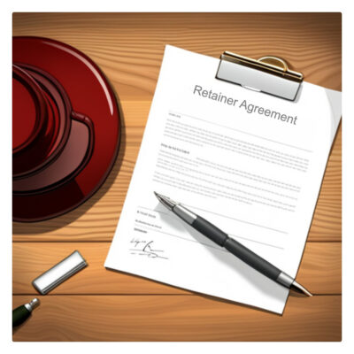 Retainer agreement for a timeshare attorney