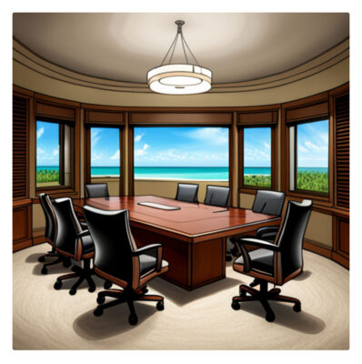 The Board of Directors creates the budget for timeshares