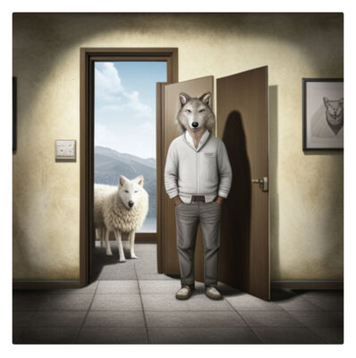 wolf in sheep's clothing 