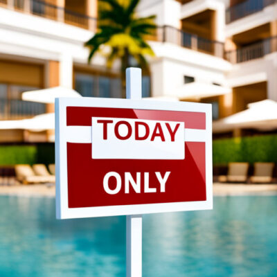 Today Only Sales Opportunity