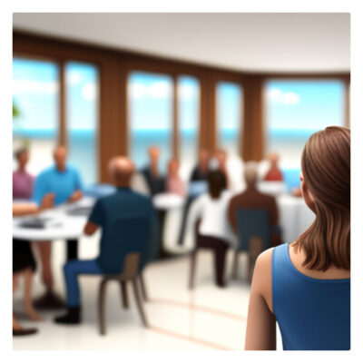 timeshare owners usually are asked to upgrade at meetings. 