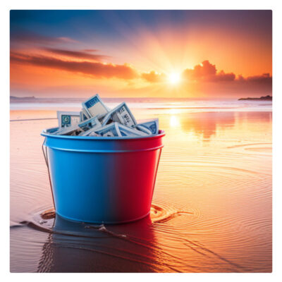 Timeshare points in a bucket