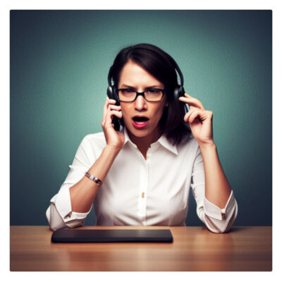 timeshare telemarketer getting hung up on