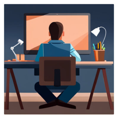 consumer attempting to do online research about travel scams. 