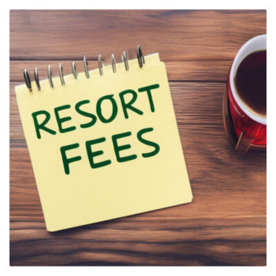 Annual resort fees are paid by owners. 