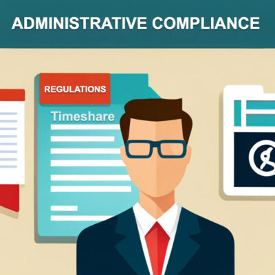 Administrative compliance of timeshare regulations