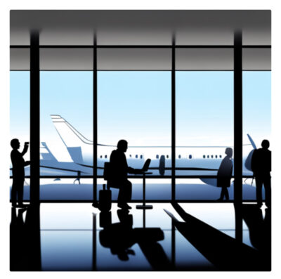 Using Wifi at the airport during travel 