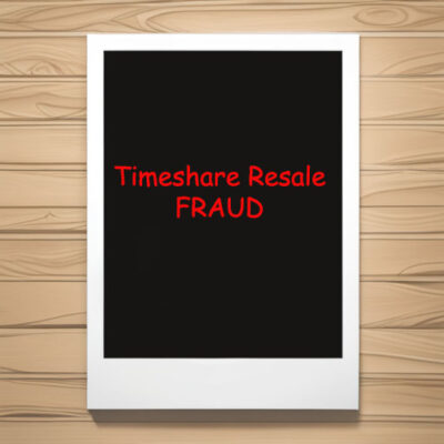 Timeshare resale fraud