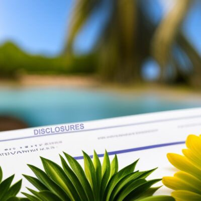 Timeshare disclosures in Hawaii