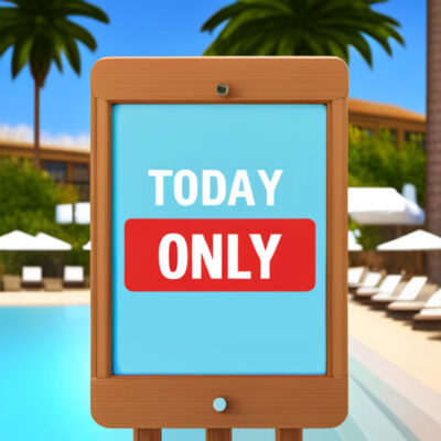 Today only deals may spell a travel scam