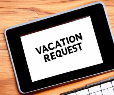 Vacation request for booking a timeshare 