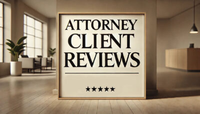Attorney reviews 