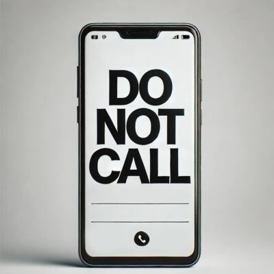 Do Not Call Registry for consumers 