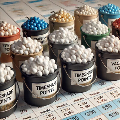 Learning how to use timeshare points