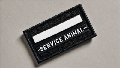 Service animal tags