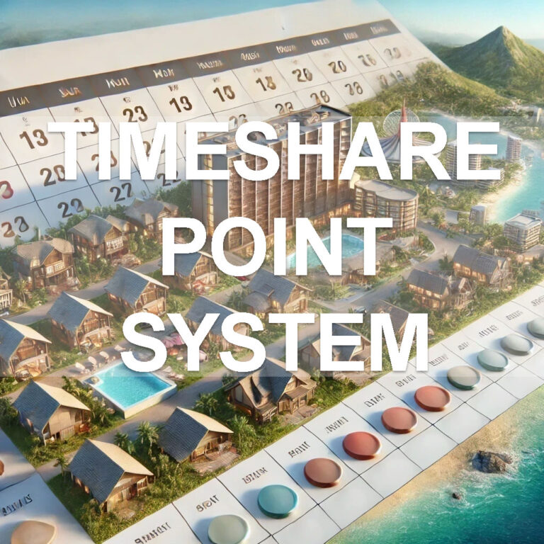 Timeshare point system