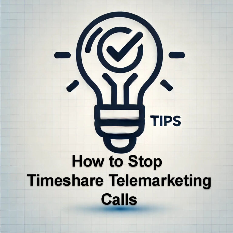 How to Stop Timeshare Telemarketing Calls