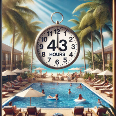 Vacation Mindset changes after 43 hours 