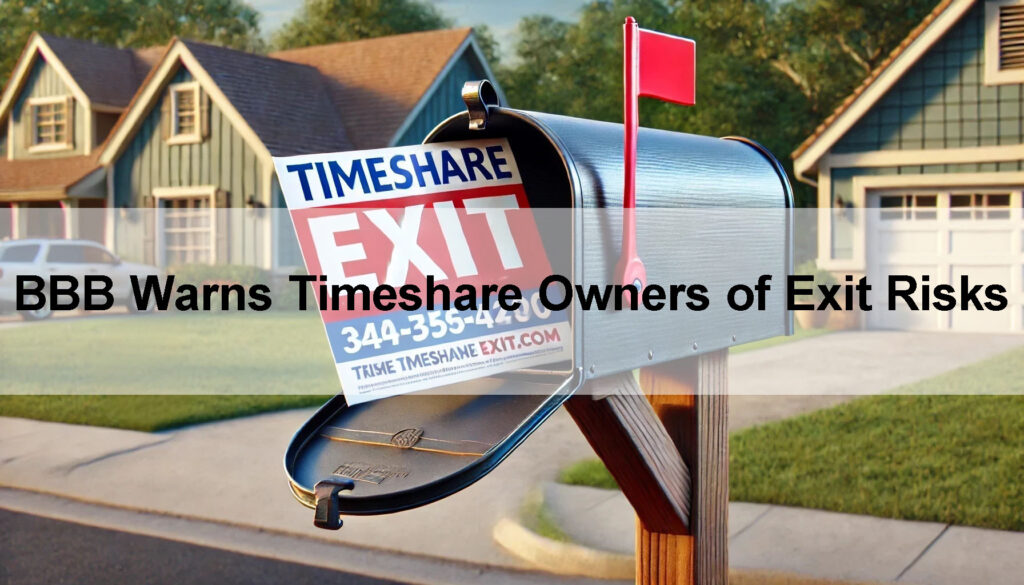 BBB Warns Timeshare Owners of Exit Risks