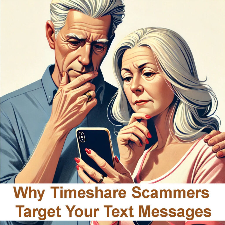 Why Timeshare Scammers Target Your Text Messages