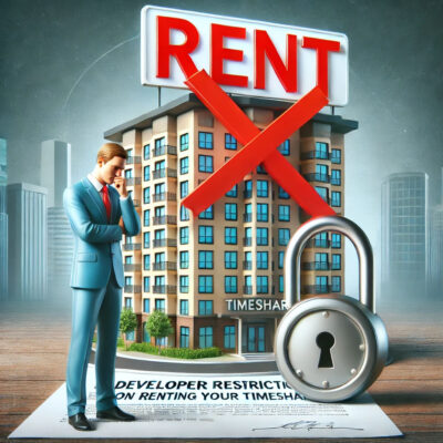 Timeshare rental restrictions