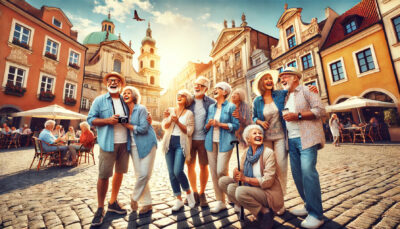 Seniors enjoy safe travel