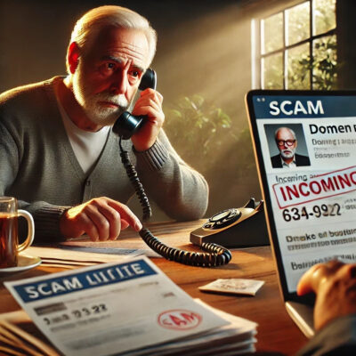 Timeshare owner getting a call from a scammer