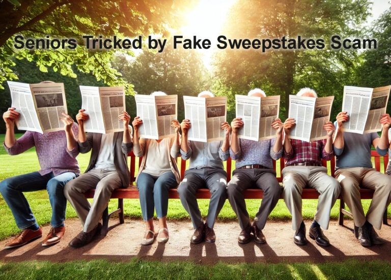 Seniors Tricked by Fake Sweepstakes Scam