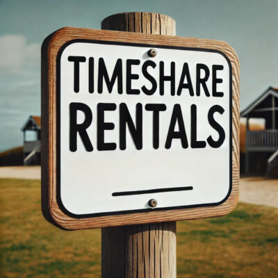 Timeshare rentals advertised by owner
