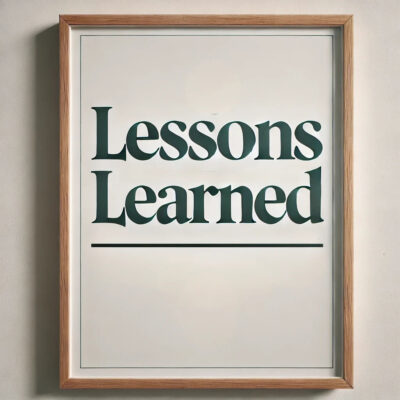 Timeshare lessons learned