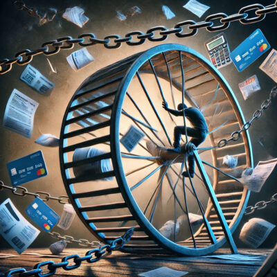 Trapped in a debt cycle