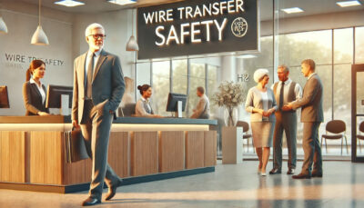 Education on wire transfer scams