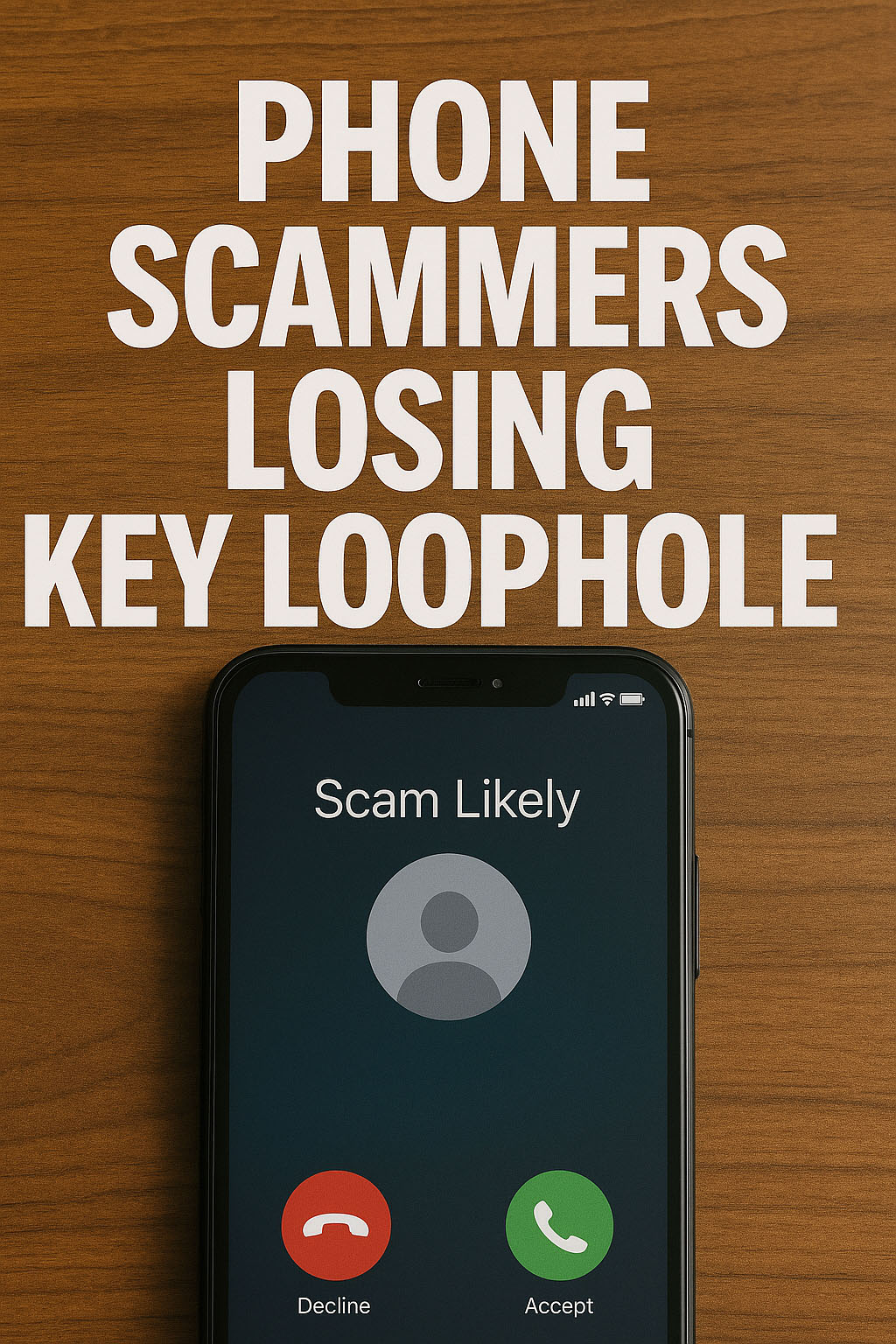 Phone Scammers Losing Key Loophole