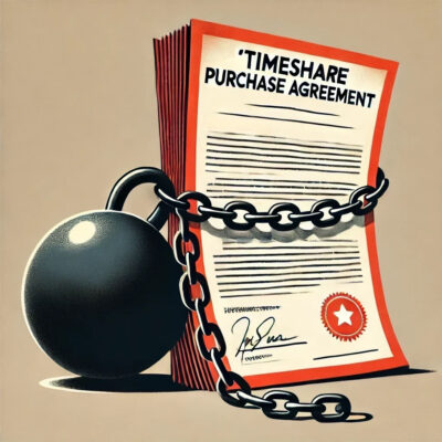 Timeshare purchase agreement
