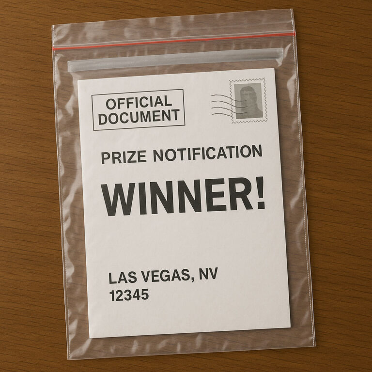 The Irony Behind The Nevada Mail Scam