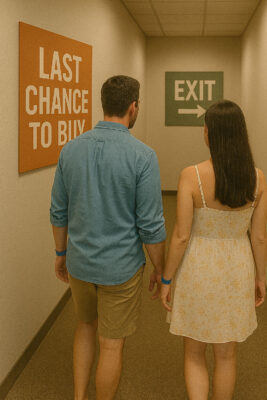 leaving timeshare tour