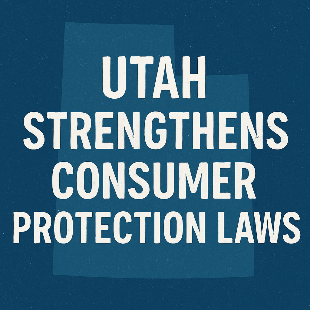 Utah Strengthens Consumer Protection Laws