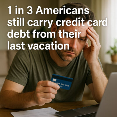 1 in 3 carrying vacation debt