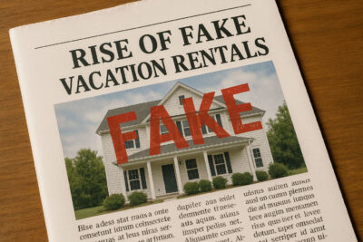 Fake vacation listing