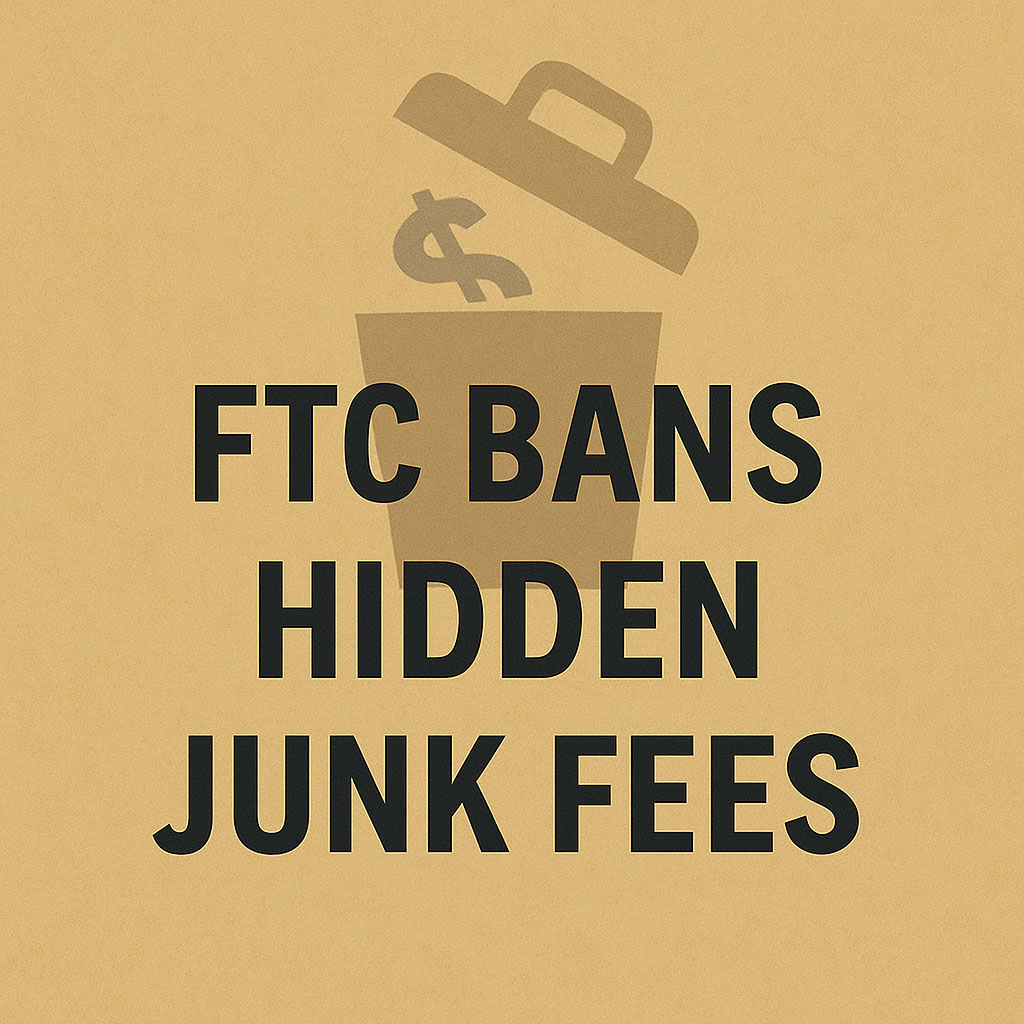 FTC Bans Hidden Junk Fees