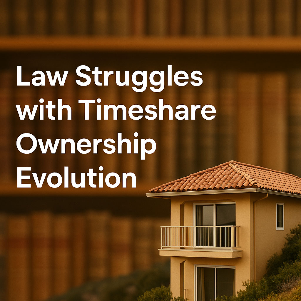 Law Struggles with Timeshare Ownership Evolution