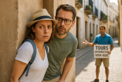 trapping tourists with fake listings