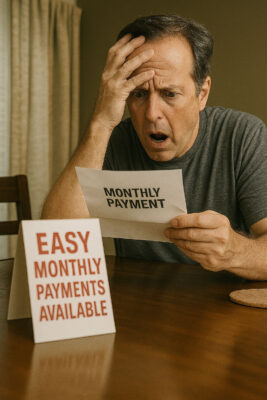 Low monthly payments 