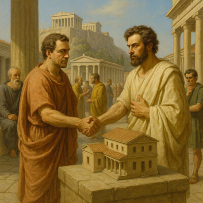 the first oral contracts for land and property